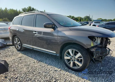 2015 Nissan Pathfinder S from USA, damaged, VIN 5N1AR2MNXFC689799